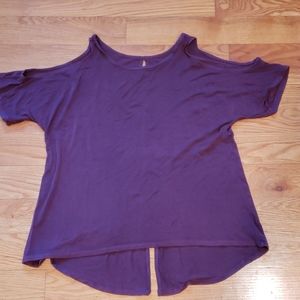 American Eagle Cold shoulder tshirt